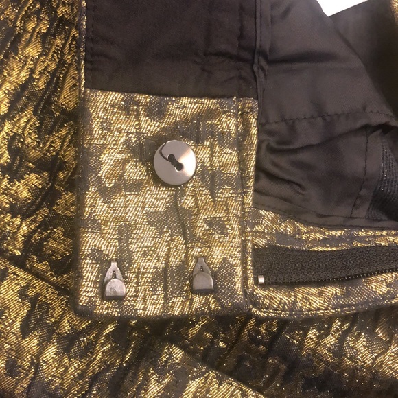 Golden Dress Shorts by Express - Picture 8 of 17